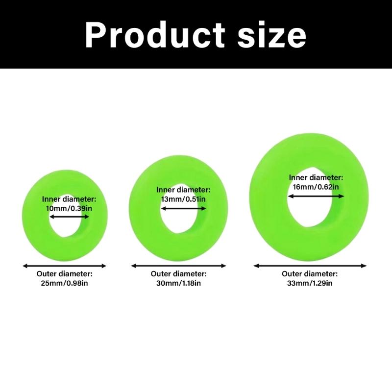 100pcs Silicone O Rings Retaining Clip Fishing Rod Protector Stopper Elastic Rod Stop Rings Fishing Accessory