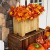 Maple Leaf Artificial  Leaves Branches Fake Fall Flower Arrangement Thanksgiving Decoration Home Kitchen Table Centerpiece