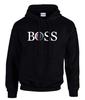 Pontiac B--S Car Logo Hoodie Hooded Sweatshirt Black - 3979 -SW