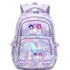 Anime Cartoon 26 Letter Print Backpack Campus Fashion Student Bag Large Capacity