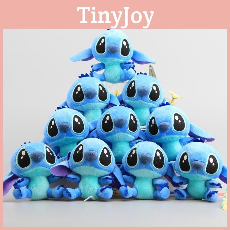 Kinds 2 Lilo And Stitch Plush Toy Hanging Key Chain Hanger Doll Pendant Mini