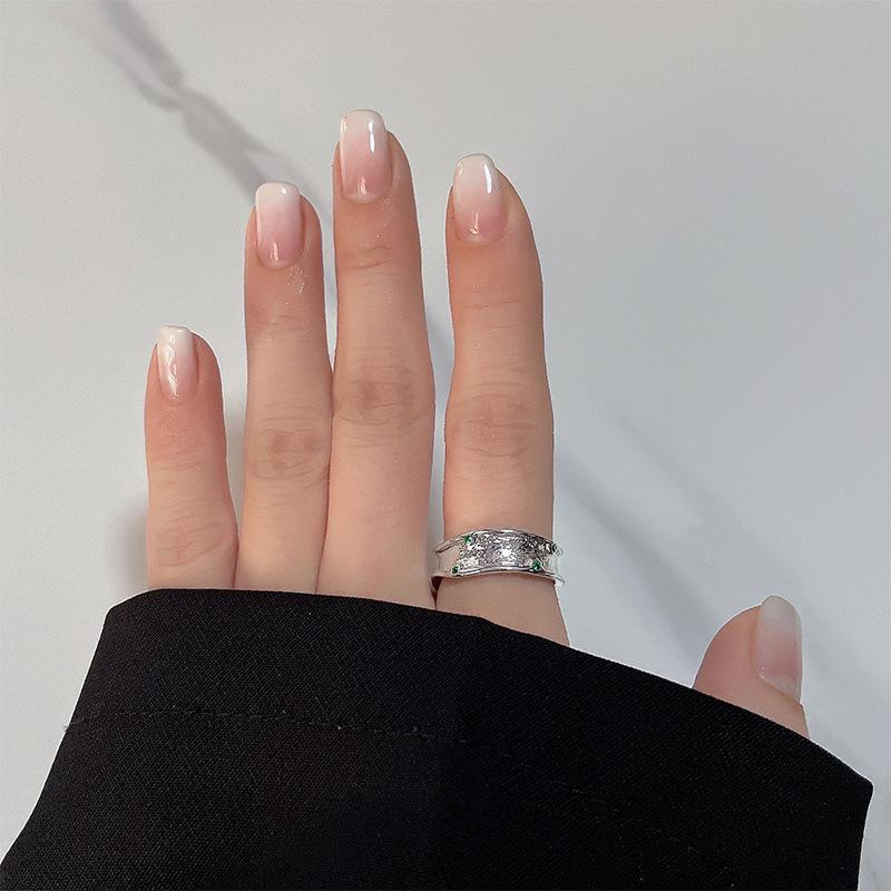 Lindon Klassisk Kobberlegering Zirkon Ring Dame Smykker Bryllupsløfte Festgave