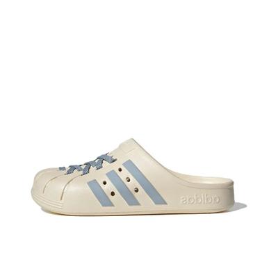 Adilette Træsko Hjemmesko JH9850 Unisex Hvid Blå