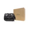 New COACH Pillow Madison Nappa Soft Leather Shoulder Bag Crossbody Bag Medium Size Women's Black C8560-V5BLK