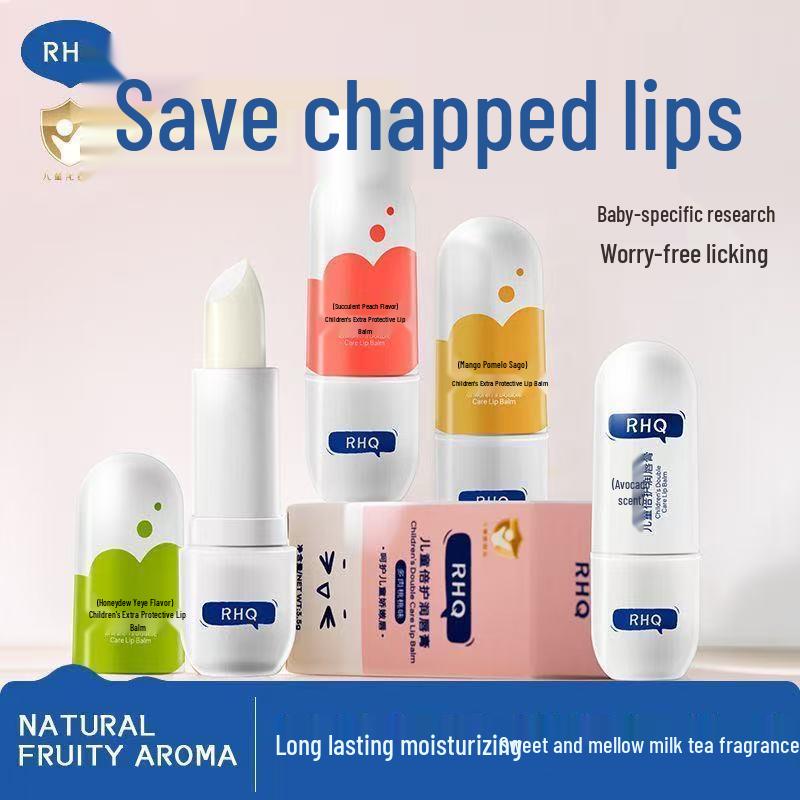 RHQ Kids' Hydrating Lip Balm: Moisturizing Anti-Chap Protection for Autumn & Winter