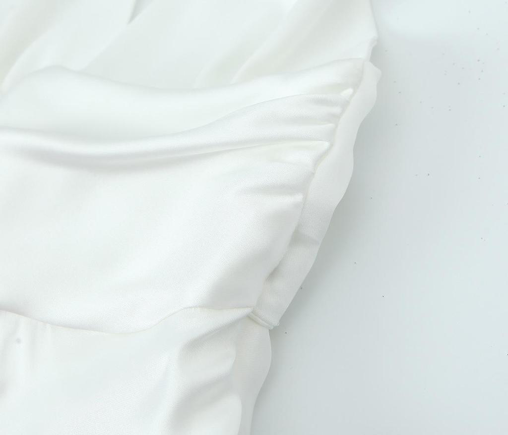 Spring Women's European & American Style Silk Satin Slip Dress