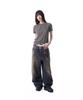 AAKAM Studded Cros2 Half Top (Khaki)