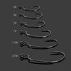 50pcs/lot Texan Hooks Soft Worm Fishing Hooks High Carbon Steel Wide Super Lock Fishhooks Lure BKK Softjerk Hooks Fishing Tackle