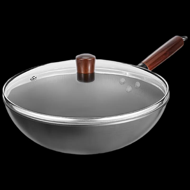 Chuada Huang 32cm Fine Iron Wok