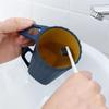 Creative Plastic Toothbrush Cup for Bathroom Dormitory Student Soft Grip Wash Cup