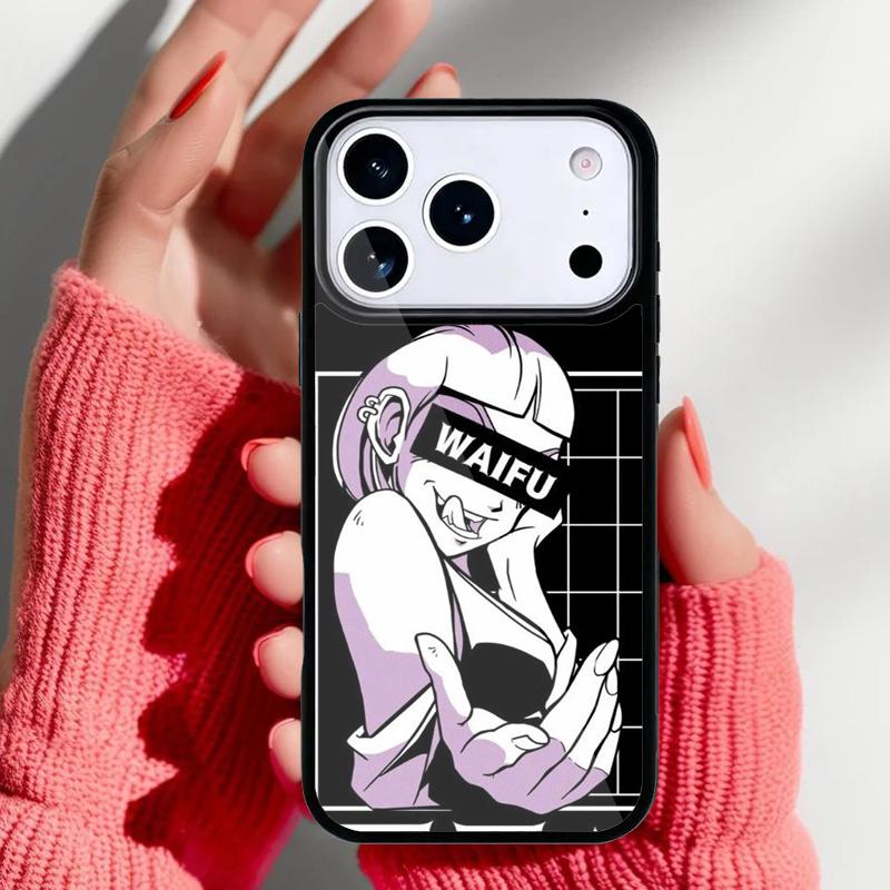 Sugoi Senpai Anime Phone Case for iPhone 17 Air 16e 15 14 13 Pro Max Back Cover for 12 11 Pro Coque