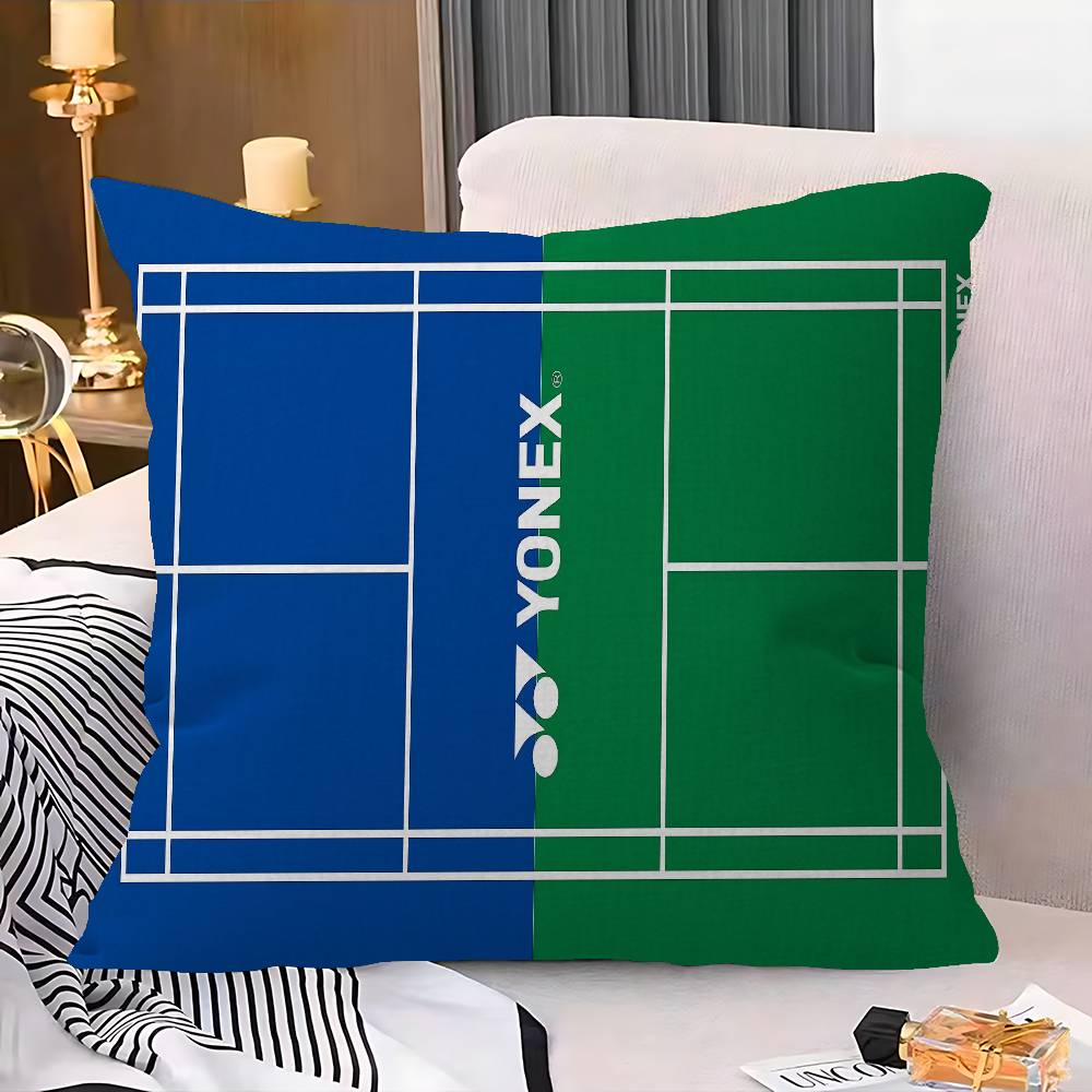 Fashion Badminton Y-Yonex Pillow Cover for Bedroom Room and Living Room Sofa Decorative Cushion Cover