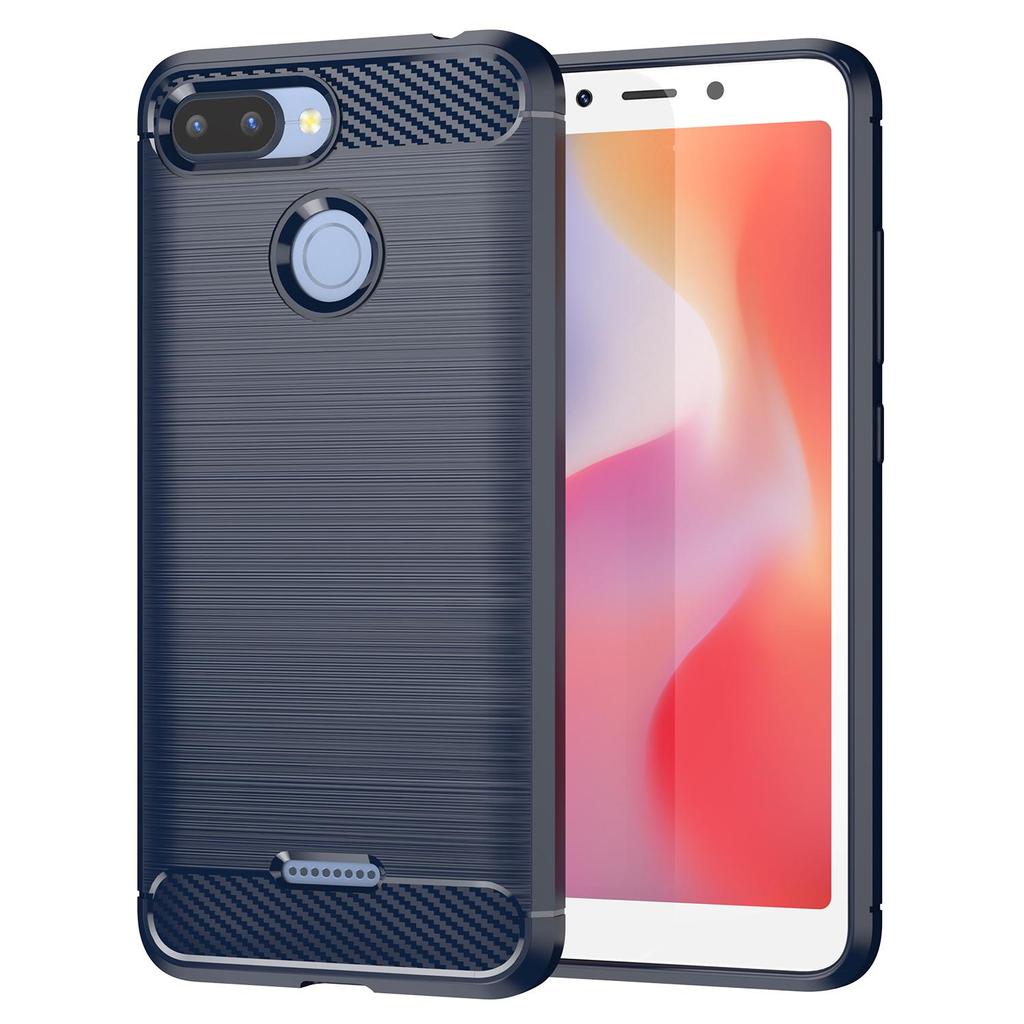 Für xaomi redmi 6 6a 7 7a Fall Carbon fiber Abdeckung Für xiaomi redmi 6 7 pro Stoßfest Telefon Fällen Langlebig flex Bumper Haus