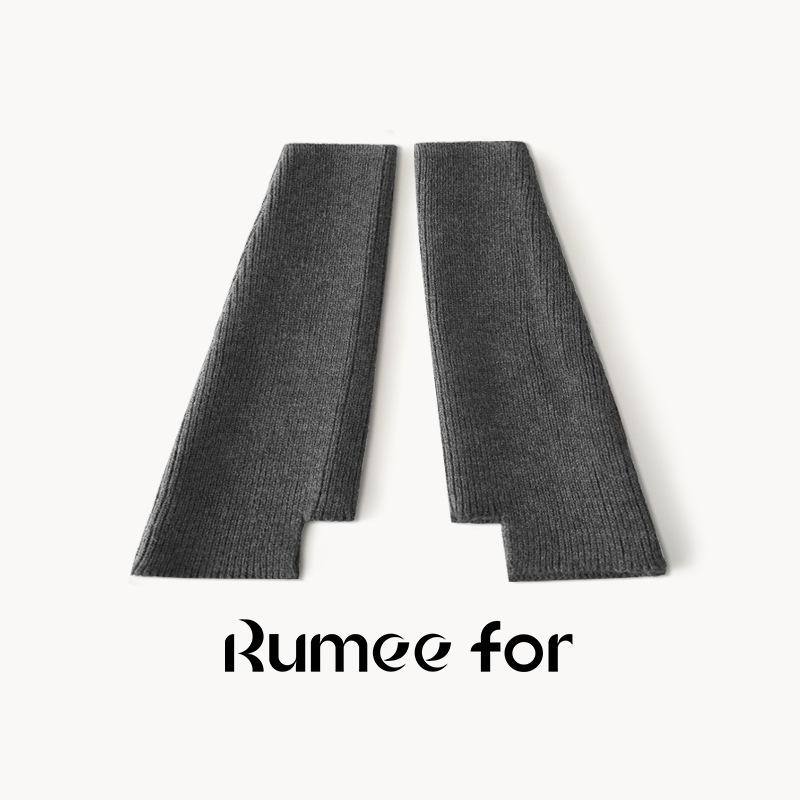 Y2K Fashion Open Knit White Calf Socks for Women - Trendy Spring Leg Covers