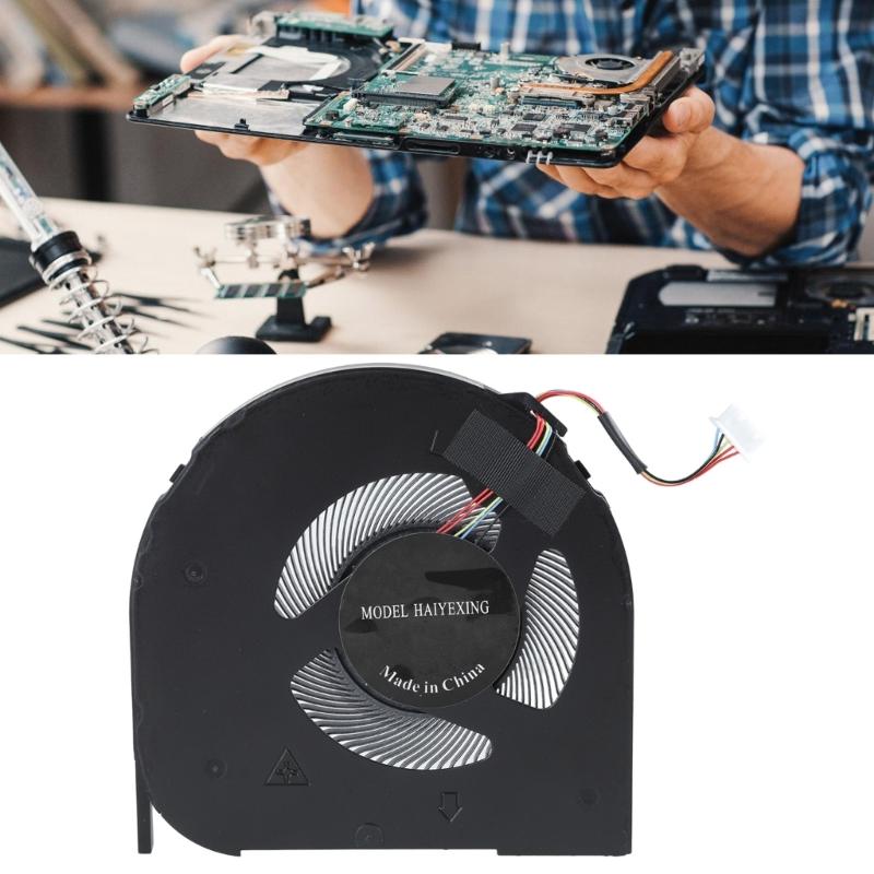 CPU Cooling Fan Laptop Internal Replacement Fan For L480 L490 L580 L590 Notebook Brushless Motor Quiet