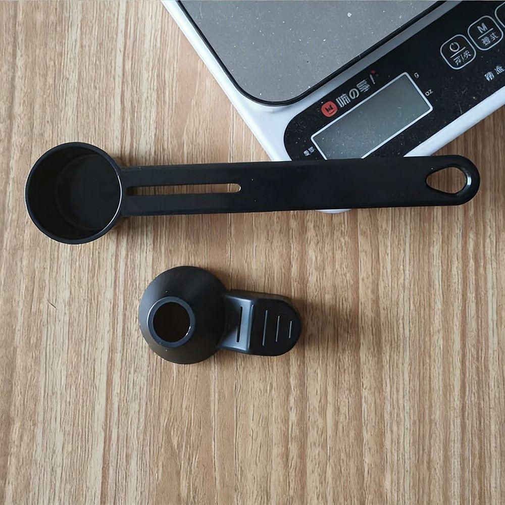New Spill-Proof Protein Powder Sliding Spoon Reusable with Longer Handle Powder Spoon Coffee Scoop Kitchen Gadgets