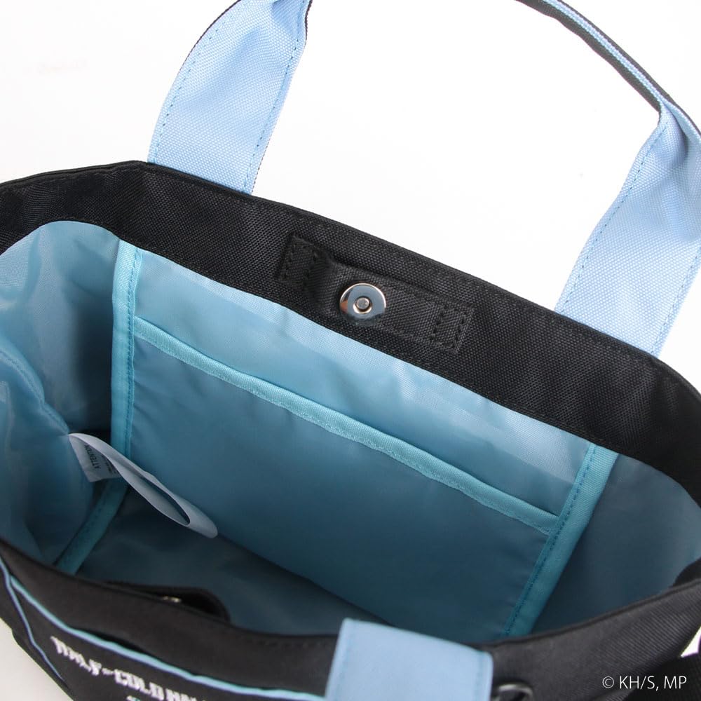 Hero Academia x OUTDOOR Tote Shoulder Bag with Can Badge ODHA03 Sky [My PRODUCTS]