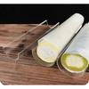 Zackoo 30cm Cake Roll Shaping U-shaped Mold Thickened Transparent Acrylic Swiss Roll Refrigerated Retainer Pastry Baking Tool