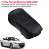 Auto Center Console Armrest Box Cover Leather Protector Pad Interior Accessories Fit for Nissan Maxima 2016-2019