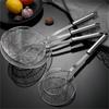 Wire Colander Large leakage hole Fried Filter Cooking Tool Ladle Skimmer  Frying