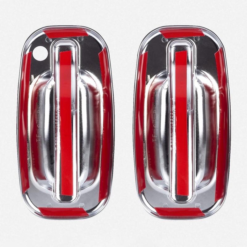 NEW-Chrome Door Handle Cover Trim For Chevrolet Silverado Tahoe Suburban Avalanche GMC Yukon Sierra 1999-2006