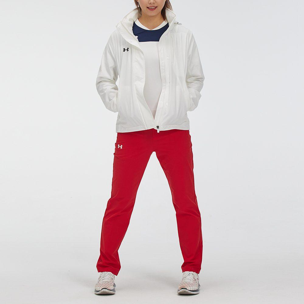 Under Armour Jackets Women's White Hooded Moderate Other 21600410-100