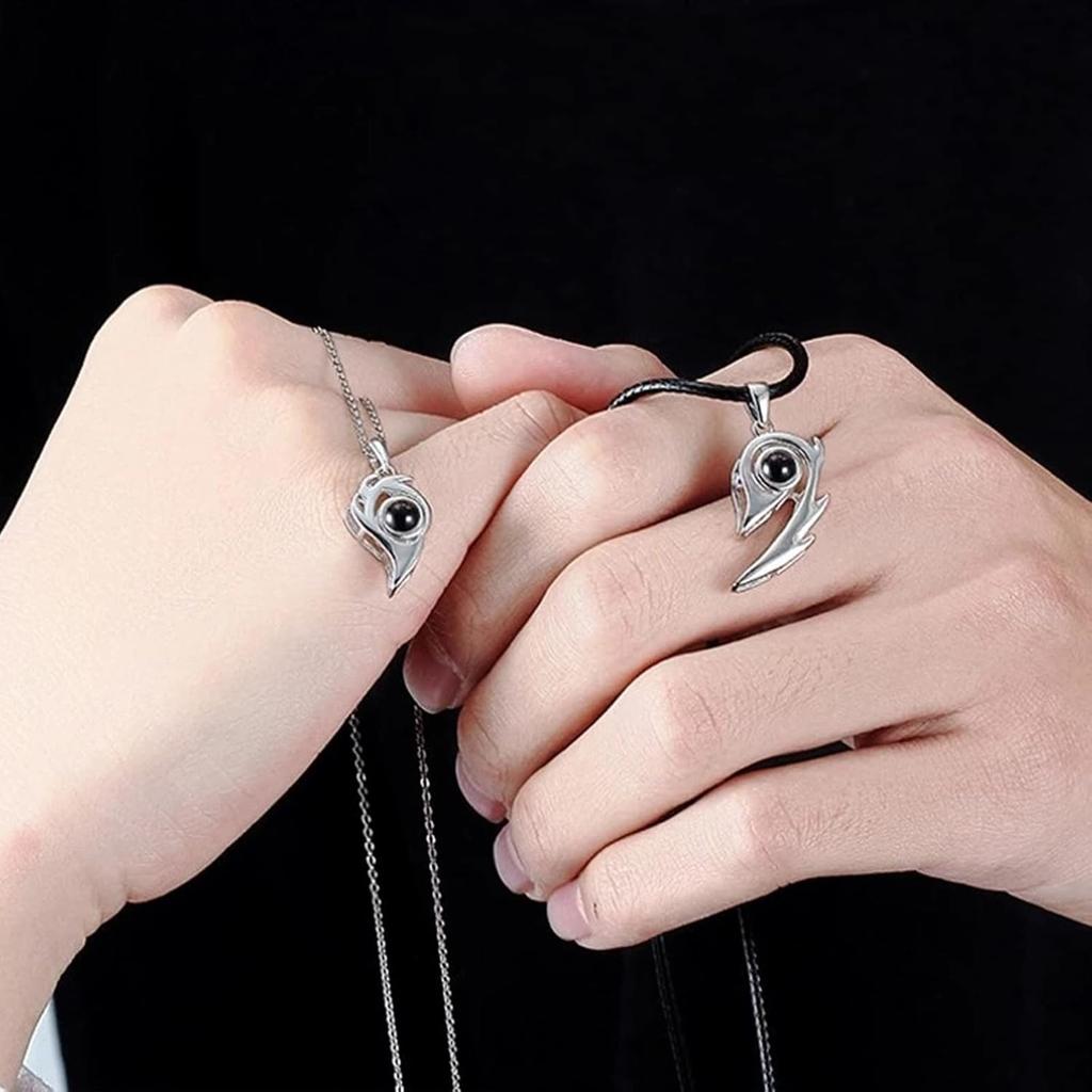 Long Tiantian Couples Bracelets Necklaces Matching Couple Bracelet Necklace for Bf Gf Couple Gifts for Her Couples Promise Necklace Bracelet for Him