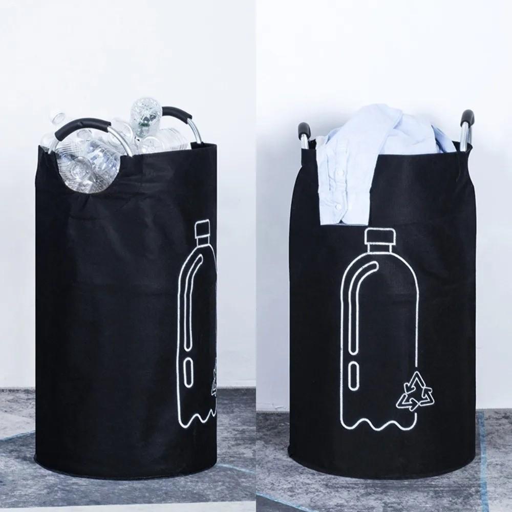 with  Handle Folding Storage Bag 82L Laundry Bin Empty Bottle Storage Basket  Wastewater Collection