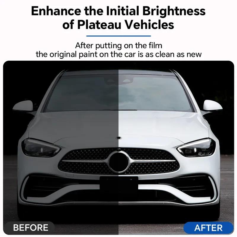 Headlight Rearview Door Side TPU Protection Film For Mercedes Benz C Class W206 Pre-cut Clear PPF Anti-Scratch Cover
