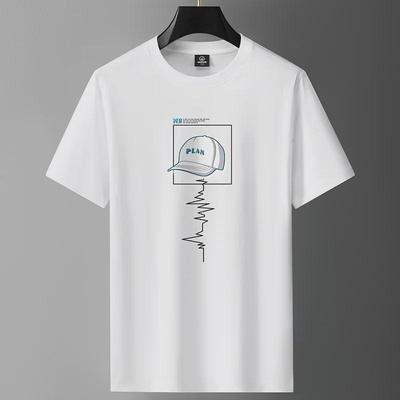 2025 New Men's Loose-Fit Short-Sleeve Cotton T-Shirt for Teens