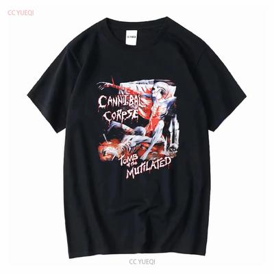 New Cannibal Corpse Tomb of the Mutilated Men S 234XL T Shirt THAEB02911 Long Sleeves Vintage Washed Homme Slightly Casual