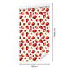 Strawberry Wallpaper White and Coral for Living Room and Bedroom 50x1000