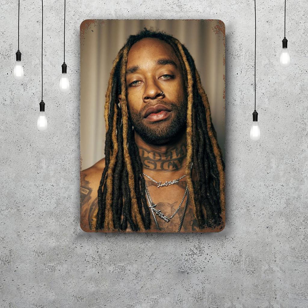 Fetty Wap Vintage Tin Sign Home Decor Wall Decor Art Wall Mural Room Decoration Decor Retro Metal Sign Plate Bar Posters