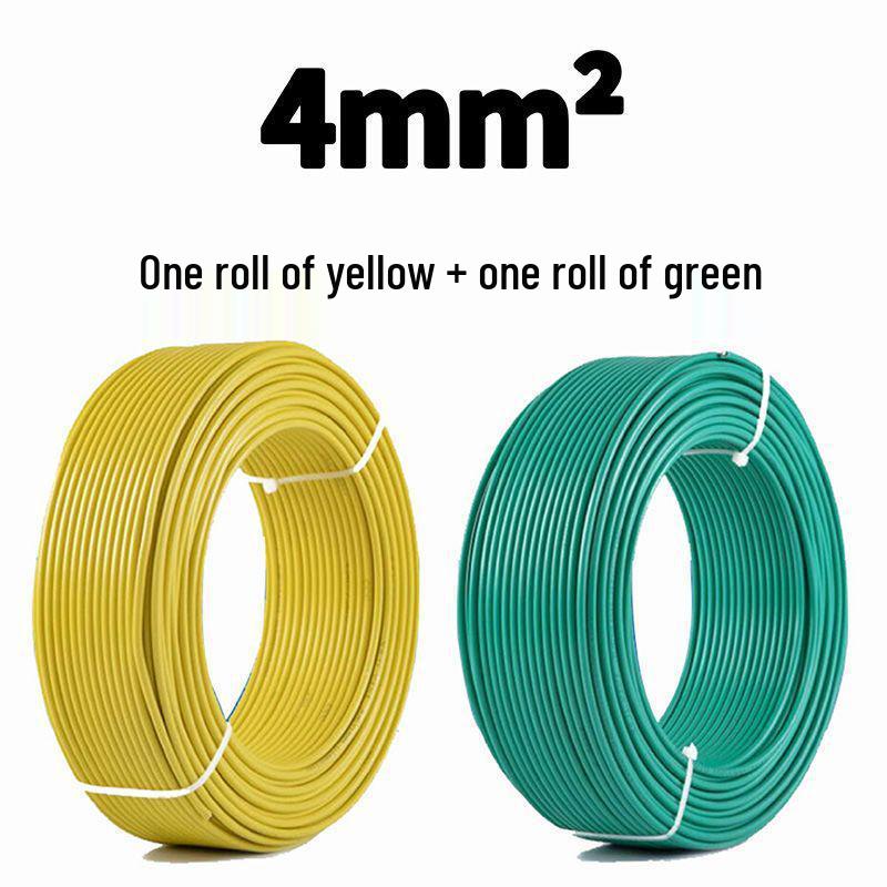 National Standard Aluminum Core Wire 2.5-35 Sq Mm: Durable, Anti-Aging Electric Cable for Home & Outdoor Use