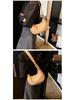Korean Style Women's Versatile Half-Moon Crossbody Saddle Bag - 2025 Casual Fashion Crescent