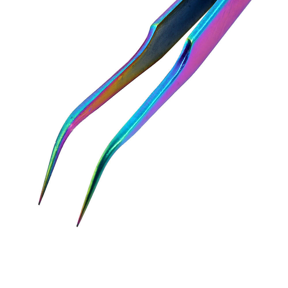 

Пинцет для бровей из нержавеющей стали, щипцы для завивки ресниц, щипцы для красоты, инструменты разноцветный