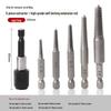 5-Piece Broken Screw and Thread Extractor Set with Hexagonal Handle