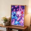 Full Round Diamond Painting Stitch and His Girlfriend Art Rhinestone Picture Mosaic DIY 5D Cross Stitch Embroidery Home Decoration