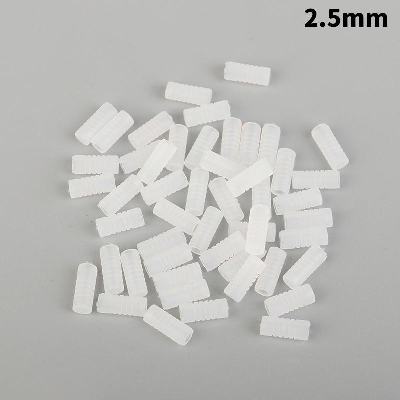 50Pcs/set Dust Protection Cap Covers For 3.5/2.5/4.4mm Plug Transparent HIFI Audio Cable Jack Dust Plug Earphone Accessories