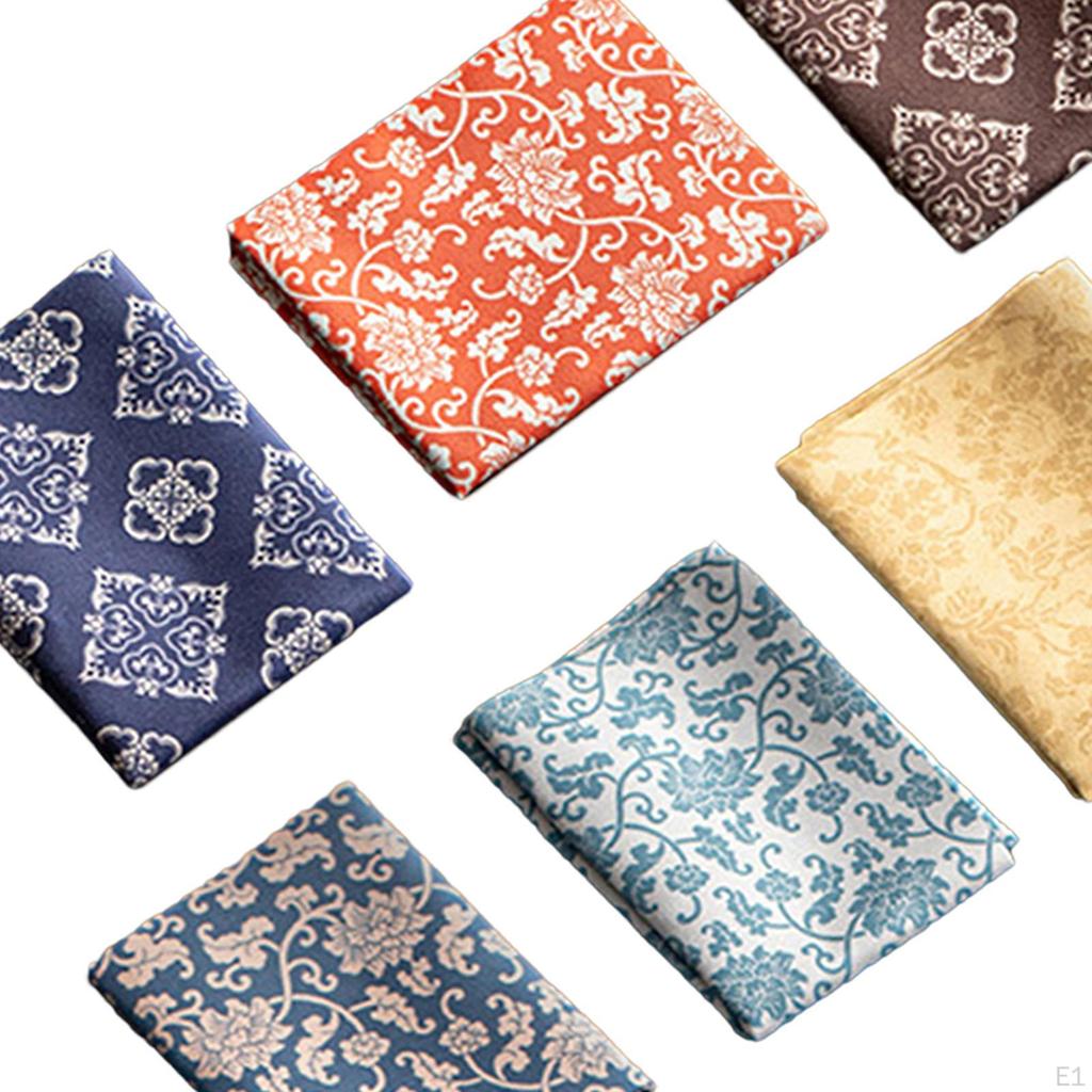 6 Pieces Chinese Absorbent Tea Towel Coffee Maker Mat Non Slip Kitchen Counter for Hotel Home