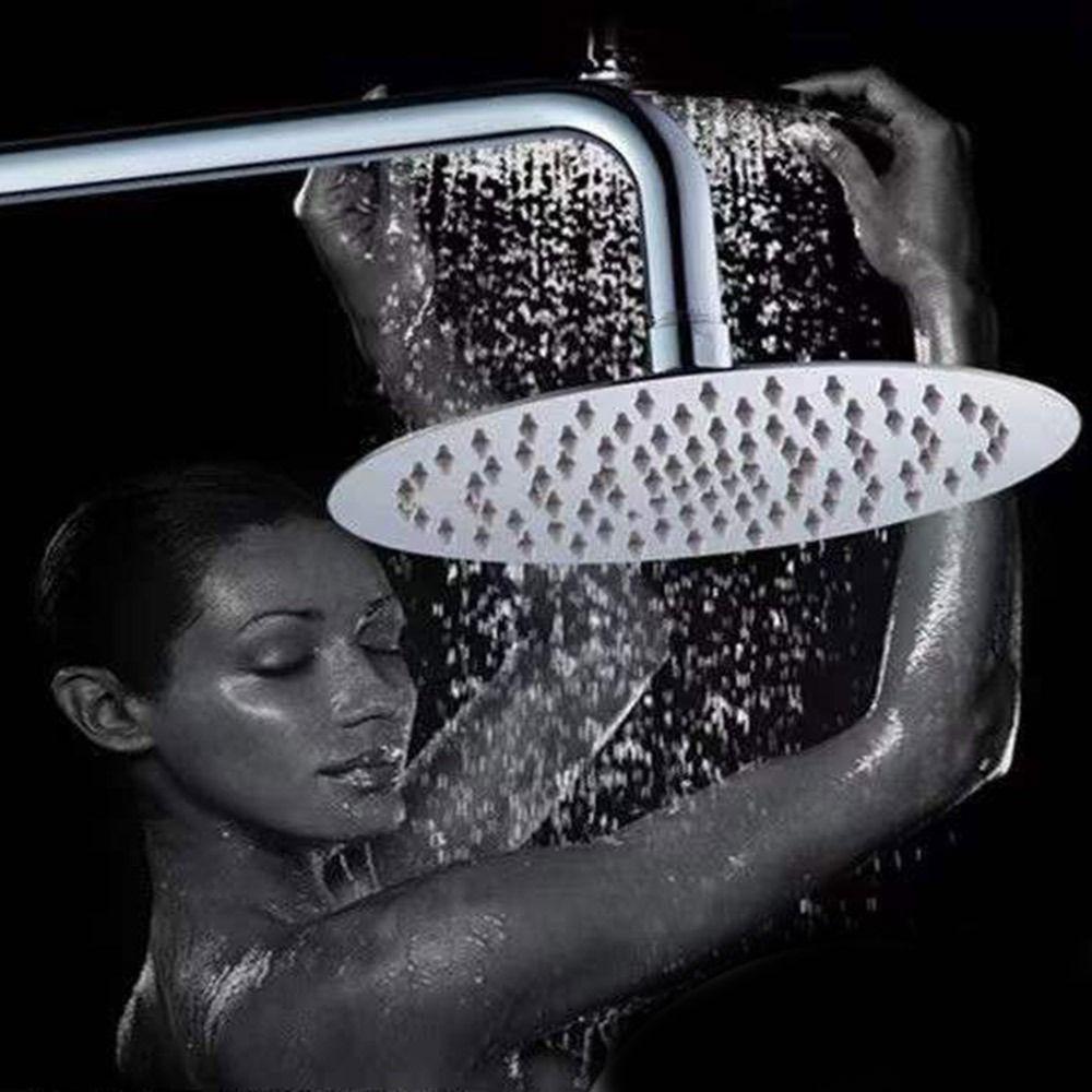 Głowica prysznicowa deszczownica 6/8/10 cali Ultra cienka kwadratowa okrągła głowica prysznicowa