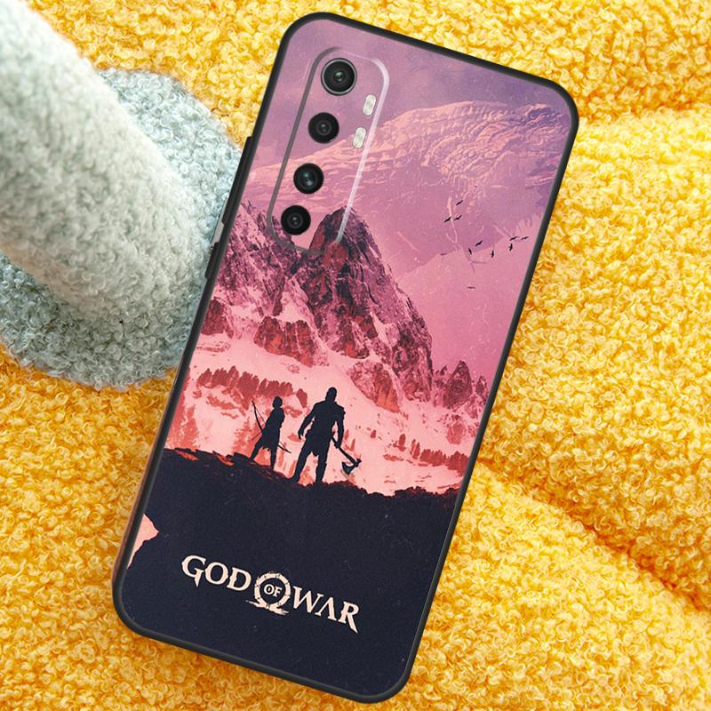 God of War Case For POCO X3 X4 X5 F5 Pro M5s C40 F4 GT F3 Cover For Xiaomi 12T 11T Pro 12 13 Lite 12X
