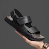 Fashion New Arrival Mens Sandals Summer Fashion Beach Shoes Men Driving Outwear Sandaly Leather Anti Slip Man Wading Aqua Shoes Slippers