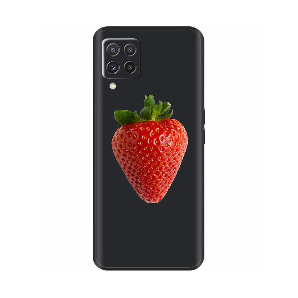 For Samsung Galaxy M22 M32 4G Case Phone Back Cover For Samsung M32 4G M22 F22 Case Soft Black Silicone Bumper Shell 6.4 Inch