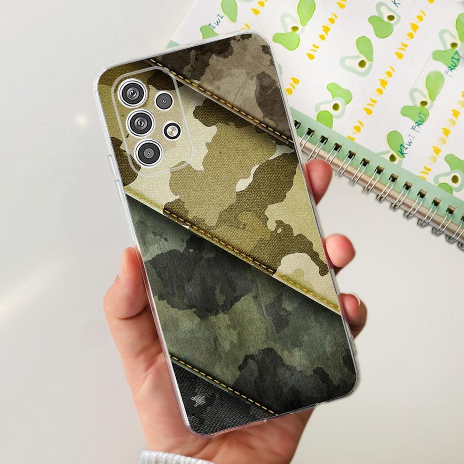 For Samsung Galaxy A23 5G case Halloween Skeletons Phone Cover Soft TPU Lovely Cartoon Jelly Funda Para Samsung A23 4G A 23 4G