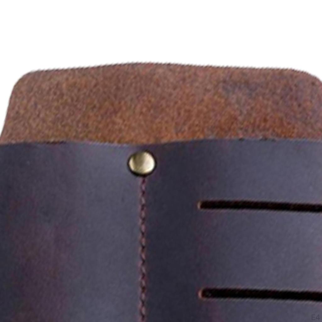 Durable Flashlight Sheath and Keychain Clip, Multitool Leather Sheath, Convenient Tool Organizer for