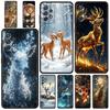 Cartoon Animal Deer Phone Case for Samsung Galaxy A55 A35 A15 A14 A13 A25 A54 A51 A71 A72 A73 A32 A52 A41 5G Soft TPU Shell Bags