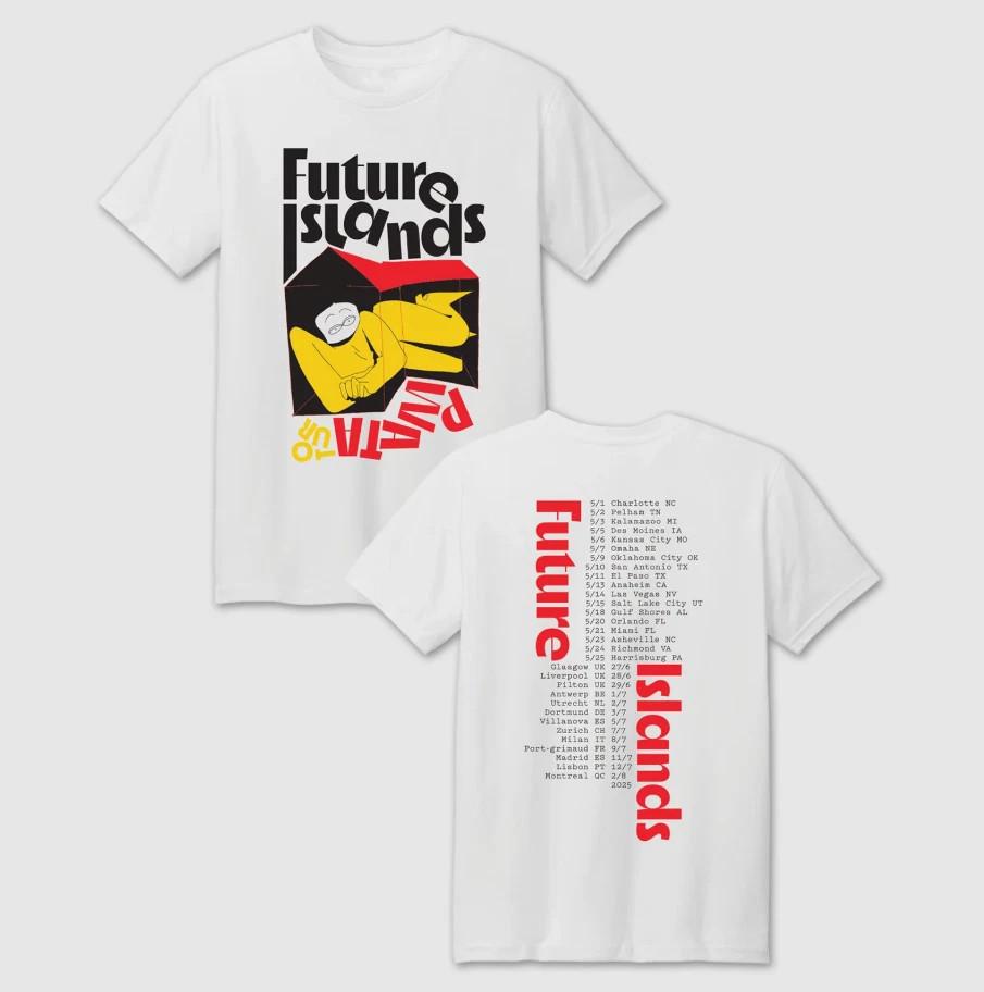 Future Islands PWATA Beedallo House Tour T Shirt FUll Size S-5XL Unisex T-Shirt S