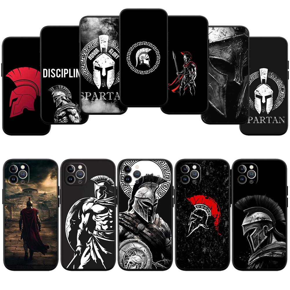 Spartan Warrior Phone Case for Samsung Galaxy S20 S21 S22 Ultra FE + Plus A21S A22 A24 A25 A26 A30 A30S A31