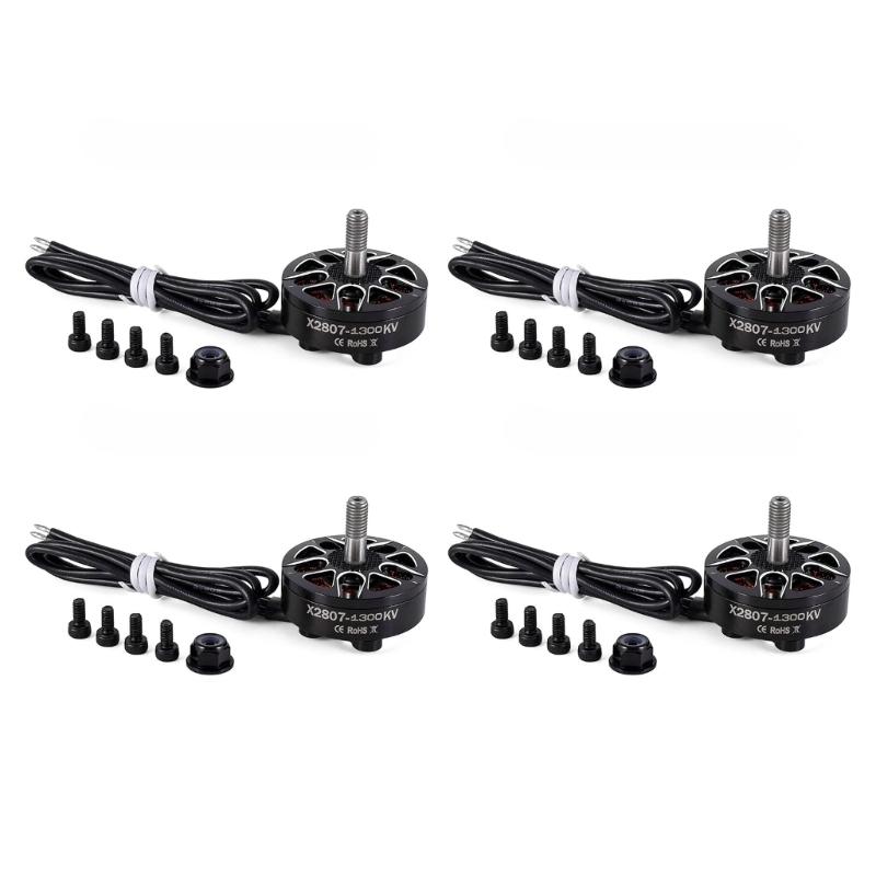 1300KV 1500KV 1700KV 2807 Brushless Motor For FPV 7inch LR7 Multicopter for Drones Powerful Control Motor 1/4PCS